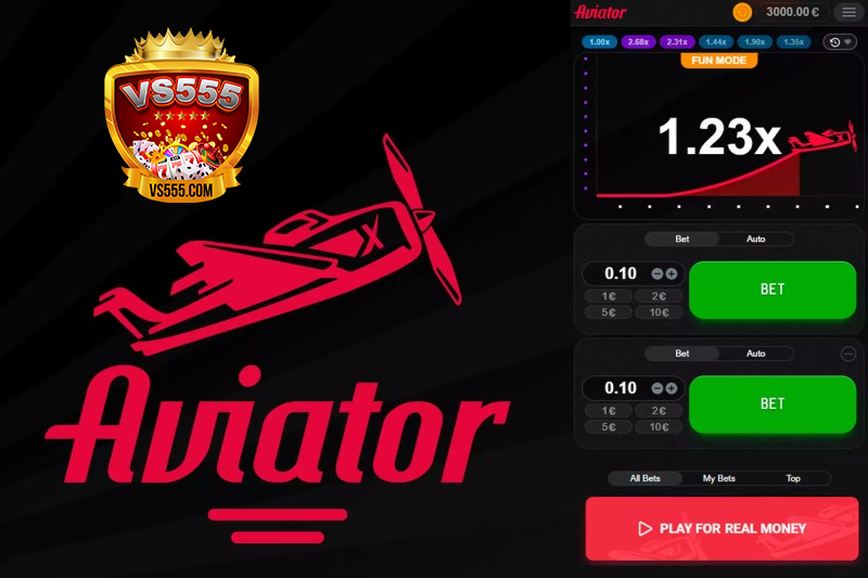 Aviator game play on vs555game