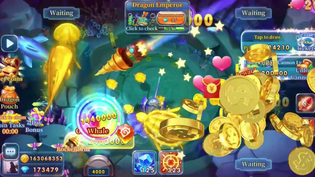 Online fishing casino game app vs555